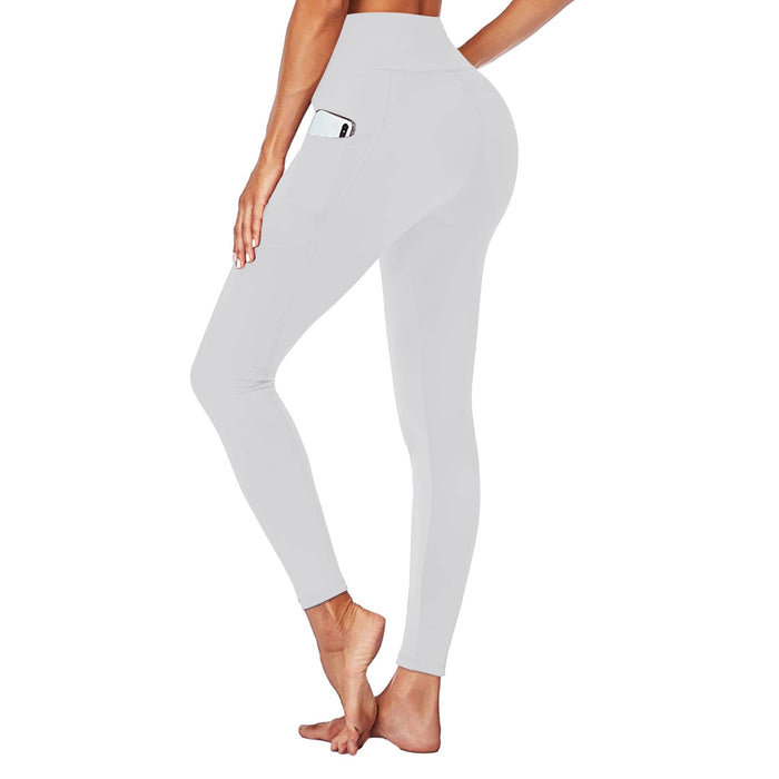 SHOWITTY High Waisted Tummy Control Soft Leggings for Women