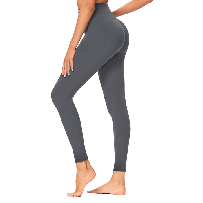 SHOWITTY High Waisted Tummy Control Soft Leggings for Women