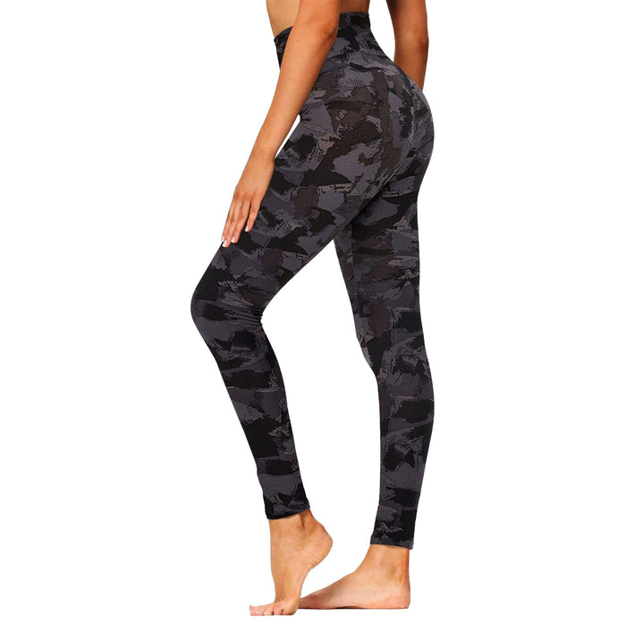 SHOWITTY High Waisted Printed Leggings for Women