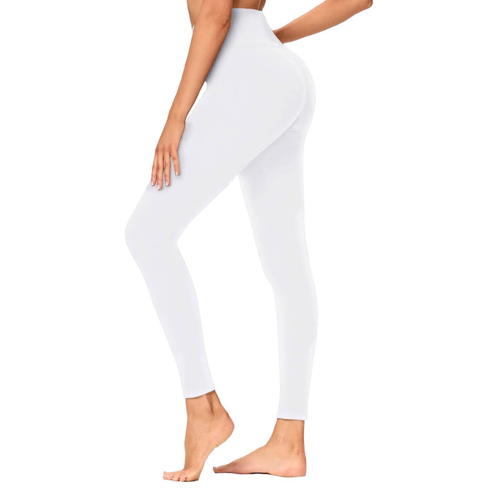 SHOWITTY High Waisted Tummy Control Soft Leggings for Women