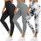 SHOWITTY 3 Pack Black High Waisted Leggings for Women